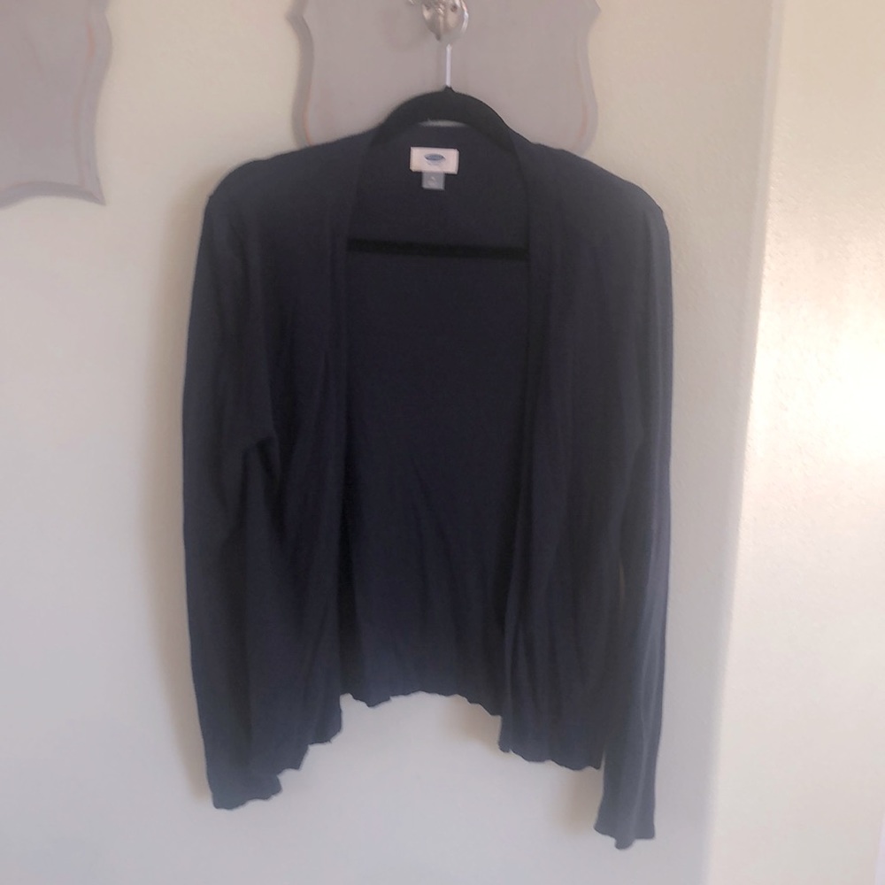 Old Navy cardigan: navy blue size m good condition